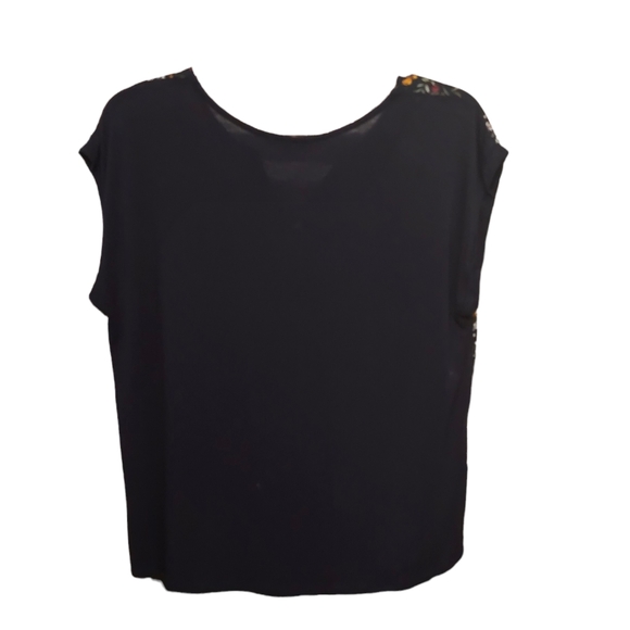 Papermoon Reece Mixed Material Blouse Size MP - Picture 3 of 8